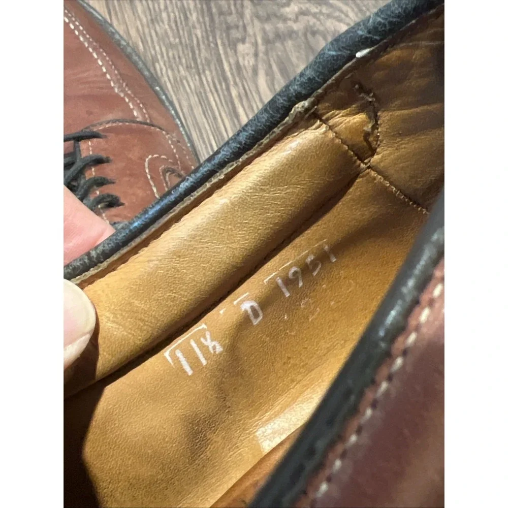 Allen Edmonds Wilbert Shoes Color Brown Size 11.5D #1951